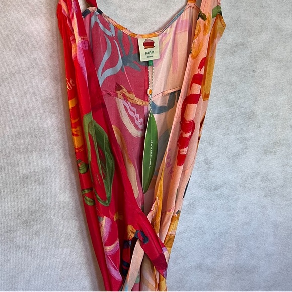 FARM RIO Mixed Fruits Cover-Up Midi Dress - Picture 12 of 12